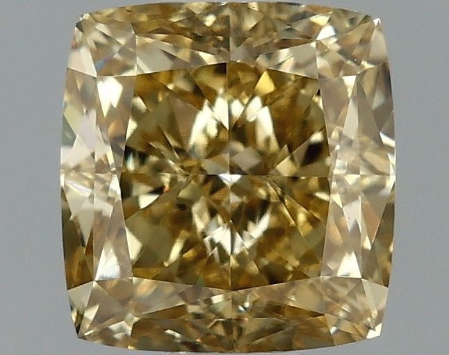 Loose Diamond - CUSHION MODIFIED 1.08ct Fancy Intense Yellow VVS2: Loose Diamond - CUSHION MODIFIED 1.08ct Fancy Intense Yellow VVS2 Source: This is a real non-mined Diamond that has been grown in a lab Shape: CUSHION MODIFIED Carats: 1.08 Color: Fancy Intense Yellow