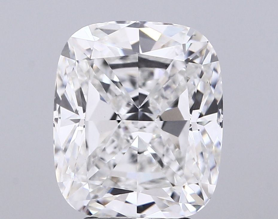 Loose Diamond - CUSHION MODIFIED 5.03ct E VS1: Loose Diamond - CUSHION MODIFIED 5.03ct E VS1 Source: This is a real non-mined Diamond that has been grown in a lab Shape: CUSHION MODIFIED Carats: 5.03 Color: E Clarity: VS1 Certification: IGI Video: