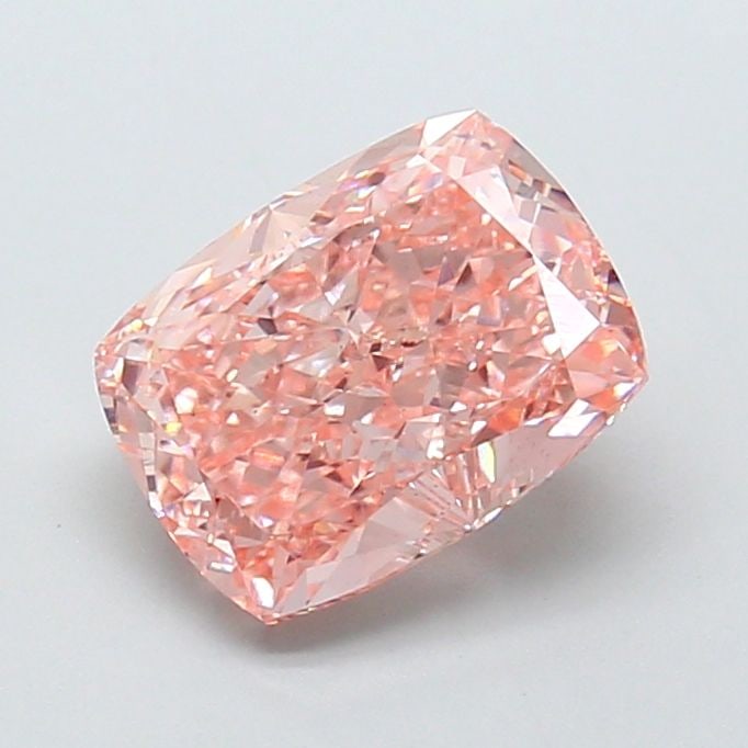 Loose Diamond - CUSHION MODIFIED 2.8ct Fancy Intense Pink VS2: Loose Diamond - CUSHION MODIFIED 2.8ct Fancy Intense Pink VS2 Source: This is a real non-mined Diamond that has been grown in a lab Shape: CUSHION MODIFIED Carats: 2.8 Color: Fancy Intense Pink Certif