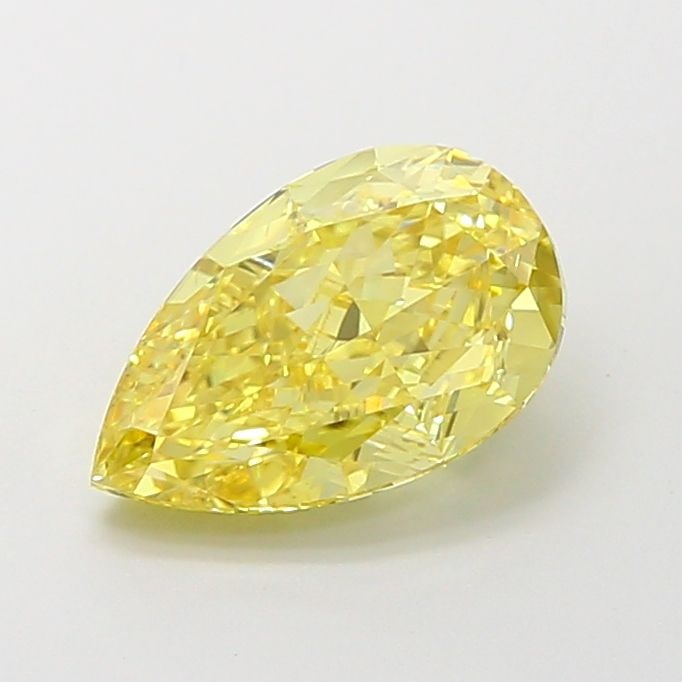 Loose Diamond - PEAR 2.2ct Fancy Intense Yellow VS1: Loose Diamond - PEAR 2.2ct Fancy Intense Yellow VS1 Source: This is a real non-mined Diamond that has been grown in a lab Shape: PEAR Carats: 2.2 Color: Fancy Intense Yellow Certification: IGI Video:
