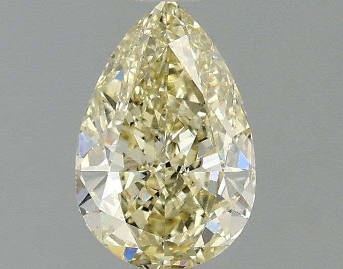 Loose Diamond - PEAR 1.05ct Fancy Yellow VS1: Loose Diamond - PEAR 1.05ct Fancy Yellow VS1 Source: This is a real non-mined Diamond that has been grown in a lab Shape: PEAR Carats: 1.05 Color: Fancy Yellow Certification: IGI Video: