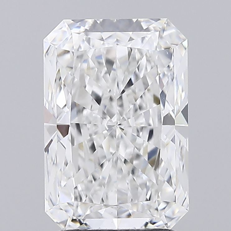 Loose Diamond - RADIANT 3.01ct D VVS2: Loose Diamond - RADIANT 3.01ct D VVS2 Source: This is a real non-mined Diamond that has been grown in a lab Shape: RADIANT Carats: 3.01 Color: D Clarity: VVS2 Certification: IGI Video: