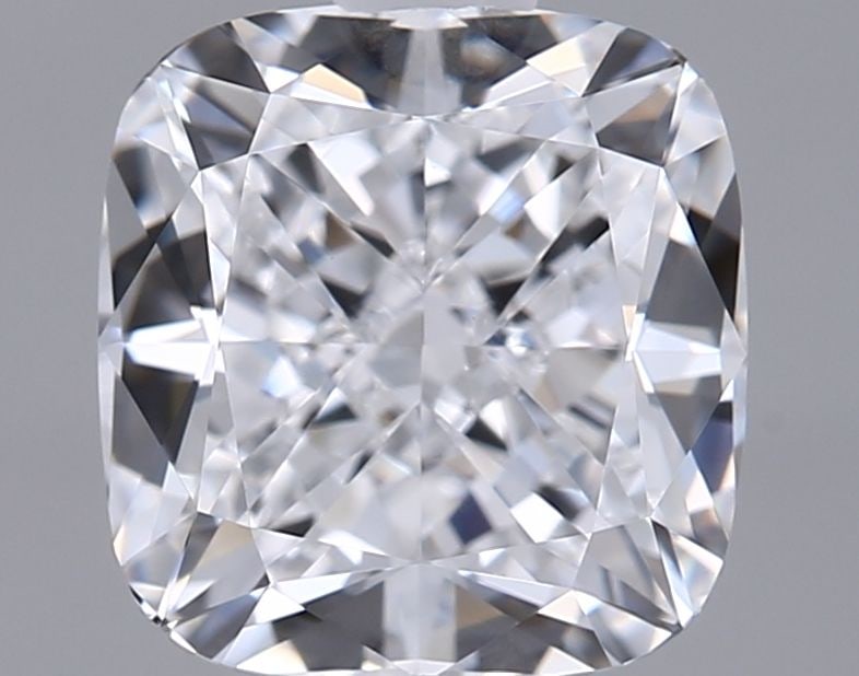 Loose Diamond - CUSHION MODIFIED 1.57ct D VVS2: Loose Diamond - CUSHION MODIFIED 1.57ct D VVS2 Source: This is a real non-mined Diamond that has been grown in a lab Shape: CUSHION MODIFIED Carats: 1.57 Color: D Clarity: VVS2 Certification: IGI Vide