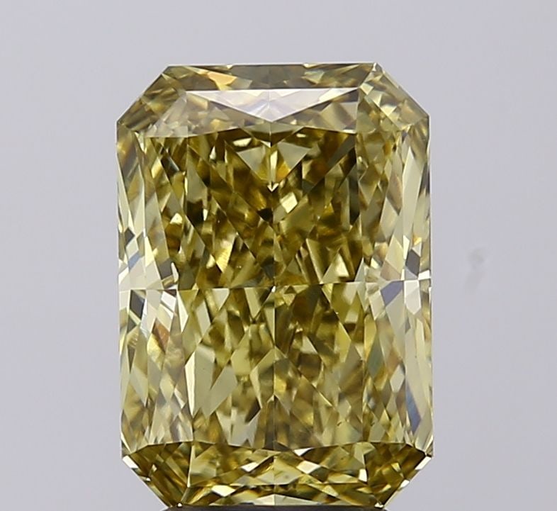 Loose Diamond - RADIANT 3.87ct Fancy Intense Yellow VS1: Loose Diamond - RADIANT 3.87ct Fancy Intense Yellow VS1 Source: This is a real non-mined Diamond that has been grown in a lab Shape: RADIANT Carats: 3.87 Color: Fancy Intense Yellow Certification: IGI