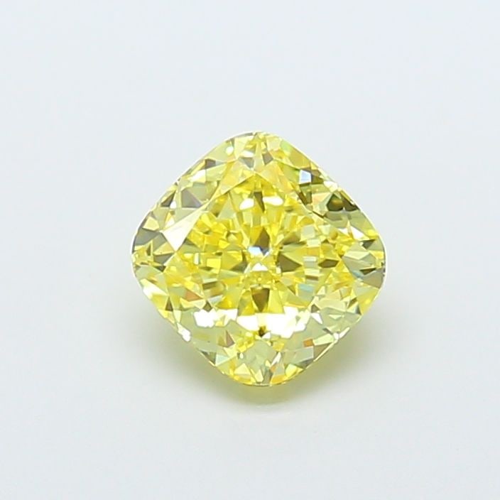 Loose Diamond - CUSHION MODIFIED 2.03ct Fancy Intense Yellow VS1: Loose Diamond - CUSHION MODIFIED 2.03ct Fancy Intense Yellow VS1 Source: This is a real non-mined Diamond that has been grown in a lab Shape: CUSHION MODIFIED Carats: 2.03 Color: Fancy Intense Yellow 