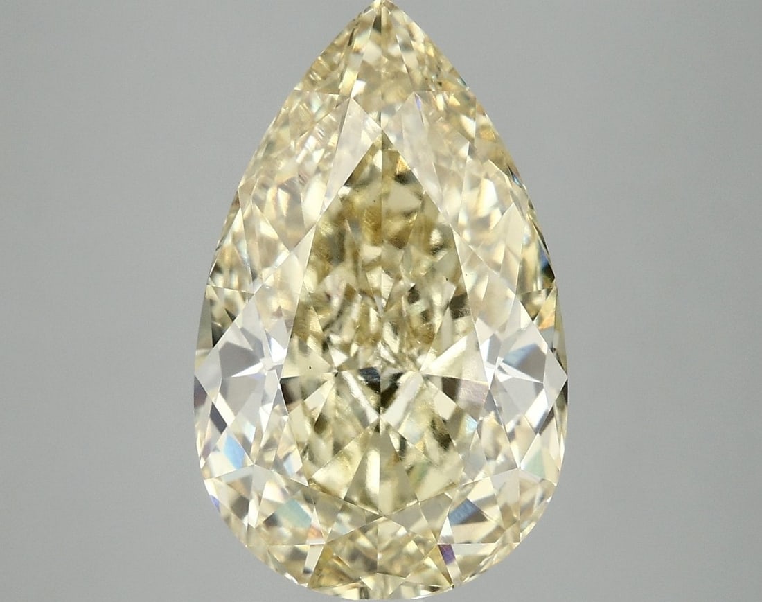 Loose Diamond - PEAR 6.61ct Fancy Intense Yellow VS1: Loose Diamond - PEAR 6.61ct Fancy Intense Yellow VS1 Source: This is a real non-mined Diamond that has been grown in a lab Shape: PEAR Carats: 6.61 Color: Fancy Intense Yellow Certification: IGI Video