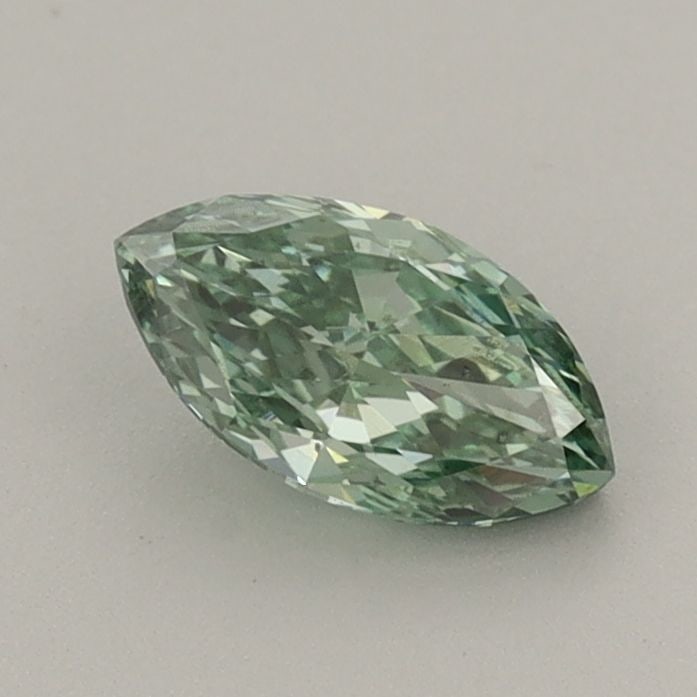 Loose Diamond - MARQUISE 0.57ct Fancy Vivid Green VS1: Loose Diamond - MARQUISE 0.57ct Fancy Vivid Green VS1 Source: This is a real non-mined Diamond that has been grown in a lab Shape: MARQUISE Carats: 0.57 Color: Fancy Vivid Green Certification: IGI Vid