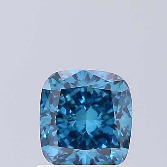 Loose Diamond - CUSHION MODIFIED 1.08ct Fancy Vivid Blue VS1: Loose Diamond - CUSHION MODIFIED 1.08ct Fancy Vivid Blue VS1 Source: This is a real non-mined Diamond that has been grown in a lab Shape: CUSHION MODIFIED Carats: 1.08 Color: Fancy Vivid Blue Certific