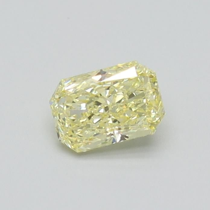 Loose Diamond - RADIANT 0.42ct Fancy Intense Yellow VVS2: Loose Diamond - RADIANT 0.42ct Fancy Intense Yellow VVS2 Source: This is a real non-mined Diamond that has been grown in a lab Shape: RADIANT Carats: 0.42 Color: Fancy Intense Yellow Certification: IG