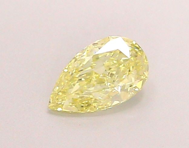 Loose Diamond - PEAR 0.37ct Fancy Yellow VS2: Loose Diamond - PEAR 0.37ct Fancy Yellow VS2 Source: This is a real non-mined Diamond that has been grown in a lab Shape: PEAR Carats: 0.37 Color: Fancy Yellow Certification: IGI Video: