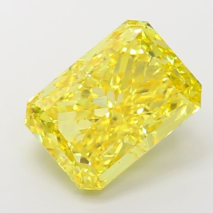 Loose Diamond - RADIANT 10.12ct Fancy Vivid Yellow VS1: Loose Diamond - RADIANT 10.12ct Fancy Vivid Yellow VS1 Source: This is a real non-mined Diamond that has been grown in a lab Shape: RADIANT Carats: 10.12 Color: Fancy Vivid Yellow Certification: IGI V