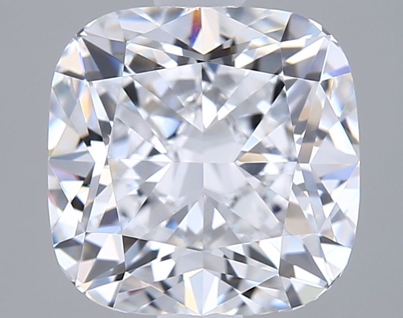 Loose Diamond - CUSHION MODIFIED 2.05ct D VVS2: Loose Diamond - CUSHION MODIFIED 2.05ct D VVS2 Source: This is a real non-mined Diamond that has been grown in a lab Shape: CUSHION MODIFIED Carats: 2.05 Color: D Clarity: VVS2 Certification: IGI Vide