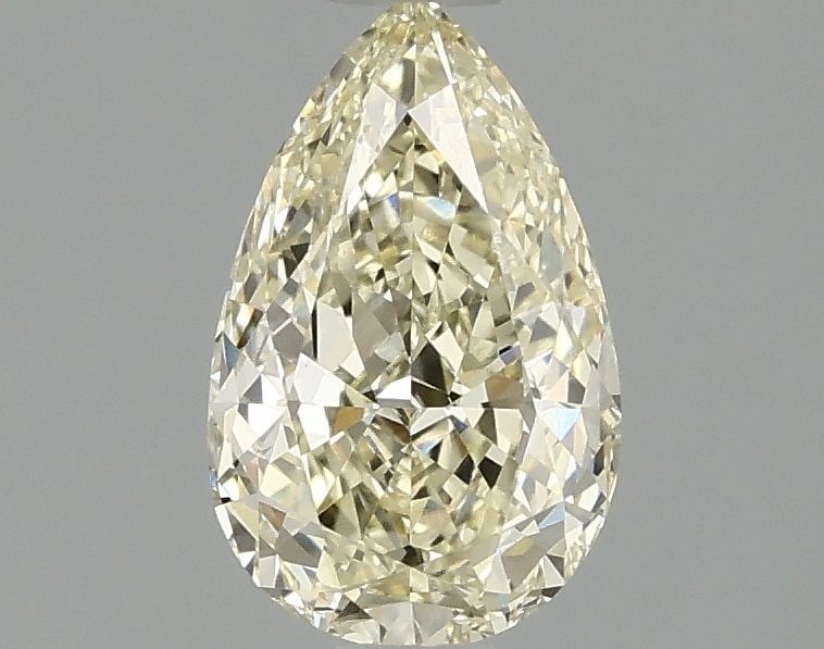Loose Diamond - PEAR 1.09ct Fancy Yellow VS1: Loose Diamond - PEAR 1.09ct Fancy Yellow VS1 Source: This is a real non-mined Diamond that has been grown in a lab Shape: PEAR Carats: 1.09 Color: Fancy Yellow Certification: IGI Video: