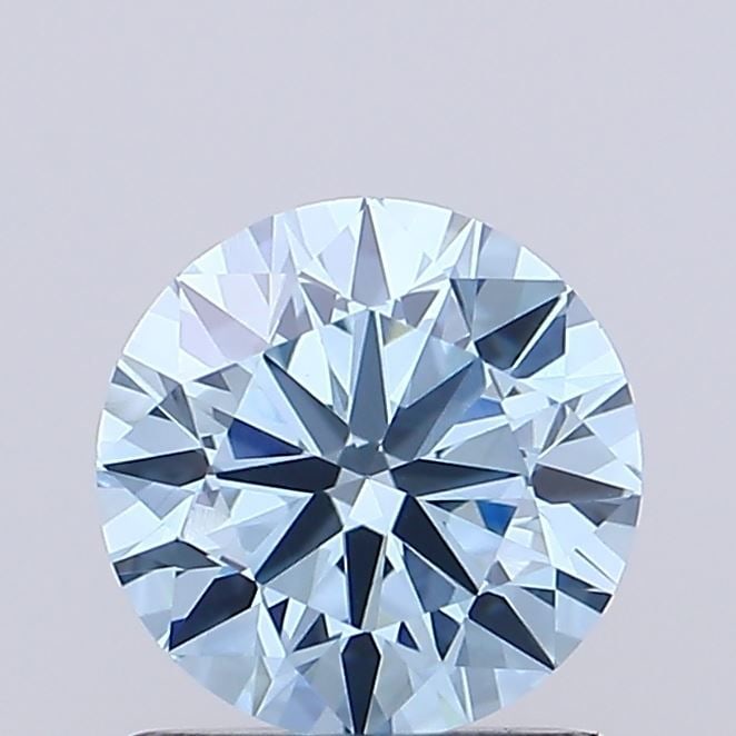 Loose Diamond - ROUND 0.7ct Fancy Vivid Blue VVS2: Loose Diamond - ROUND 0.7ct Fancy Vivid Blue VVS2 Source: This is a real non-mined Diamond that has been grown in a lab Shape: ROUND Carats: 0.7 Color: Fancy Vivid Blue Certification: IGI Video: