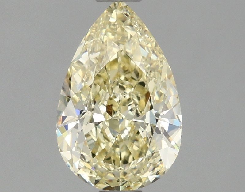 Loose Diamond - PEAR 1.56ct Fancy Intense Yellow VS1: Loose Diamond - PEAR 1.56ct Fancy Intense Yellow VS1 Source: This is a real non-mined Diamond that has been grown in a lab Shape: PEAR Carats: 1.56 Color: Fancy Intense Yellow Certification: IGI Video