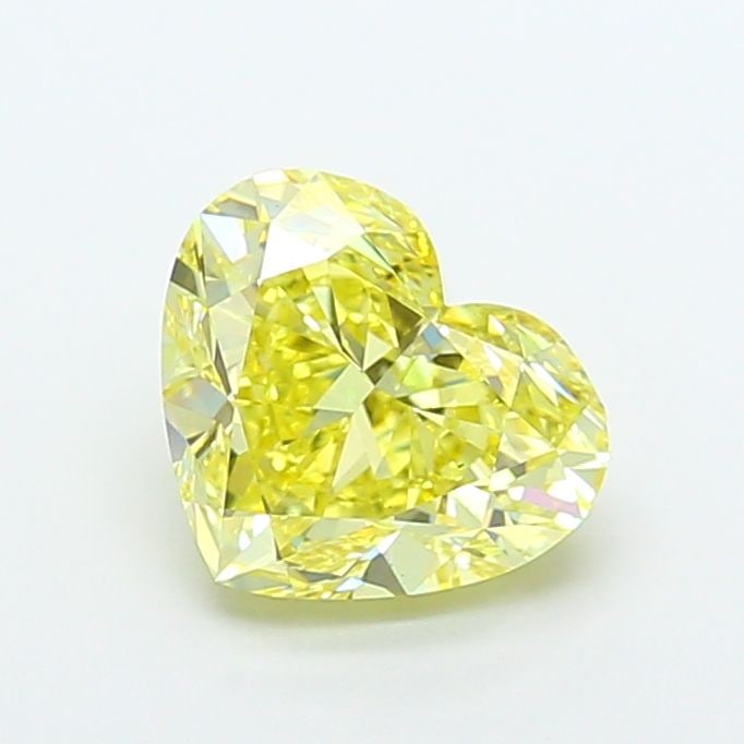 Loose Diamond - HEART 4.1ct Fancy Intense Yellow VS1: Loose Diamond - HEART 4.1ct Fancy Intense Yellow VS1 Source: This is a real non-mined Diamond that has been grown in a lab Shape: HEART Carats: 4.1 Color: Fancy Intense Yellow Certification: IGI Video