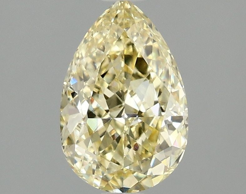 Loose Diamond - PEAR 1.58ct Fancy Intense Yellow VS1: Loose Diamond - PEAR 1.58ct Fancy Intense Yellow VS1 Source: This is a real non-mined Diamond that has been grown in a lab Shape: PEAR Carats: 1.58 Color: Fancy Intense Yellow Certification: IGI Video