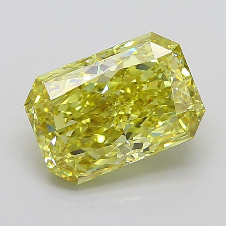 Loose Diamond - RADIANT 6.52ct Fancy Intense Yellow VS1: Loose Diamond - RADIANT 6.52ct Fancy Intense Yellow VS1 Source: This is a real non-mined Diamond that has been grown in a lab Shape: RADIANT Carats: 6.52 Color: Fancy Intense Yellow Certification: IGI