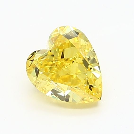 Loose Diamond - HEART 1.0ct Fancy Vivid Yellow VS1: Loose Diamond - HEART 1.0ct Fancy Vivid Yellow VS1 Source: This is a real non-mined Diamond that has been grown in a lab Shape: HEART Carats: 1.0 Color: Fancy Vivid Yellow Certification: IGI Video: