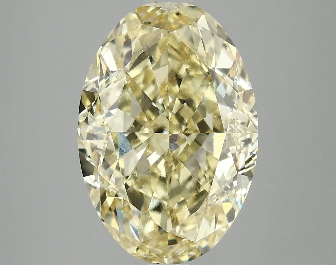 Loose Diamond - OVAL 5.09ct Fancy Intense Yellow VS1: Loose Diamond - OVAL 5.09ct Fancy Intense Yellow VS1 Source: This is a real non-mined Diamond that has been grown in a lab Shape: OVAL Carats: 5.09 Color: Fancy Intense Yellow Certification: IGI Video