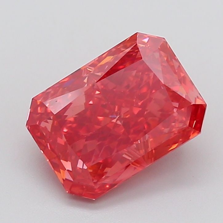 Loose Diamond - RADIANT 5.07ct Fancy Deep Orangey Pink VS1 (1 of 1)