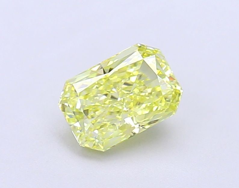 Loose Diamond - RADIANT 1.03ct Fancy Vivid Yellow VS1: Loose Diamond - RADIANT 1.03ct Fancy Vivid Yellow VS1 Source: This is a real non-mined Diamond that has been grown in a lab Shape: RADIANT Carats: 1.03 Color: Fancy Vivid Yellow Certification: IGI