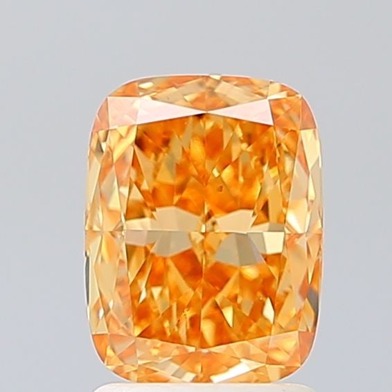 Loose Diamond - CUSHION MODIFIED 2.02ct Fancy Yellow VS1: Loose Diamond - CUSHION MODIFIED 2.02ct Fancy Yellow VS1 Source: This is a real non-mined Diamond that has been grown in a lab Shape: CUSHION MODIFIED Carats: 2.02 Color: Fancy Yellow Certification: I
