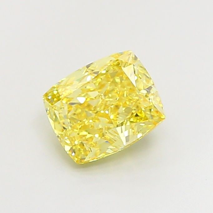 Loose Diamond - CUSHION MODIFIED 3.03ct Fancy Intense Yellow VS2: Loose Diamond - CUSHION MODIFIED 3.03ct Fancy Intense Yellow VS2 Source: This is a real non-mined Diamond that has been grown in a lab Shape: CUSHION MODIFIED Carats: 3.03 Color: Fancy Intense Yellow 