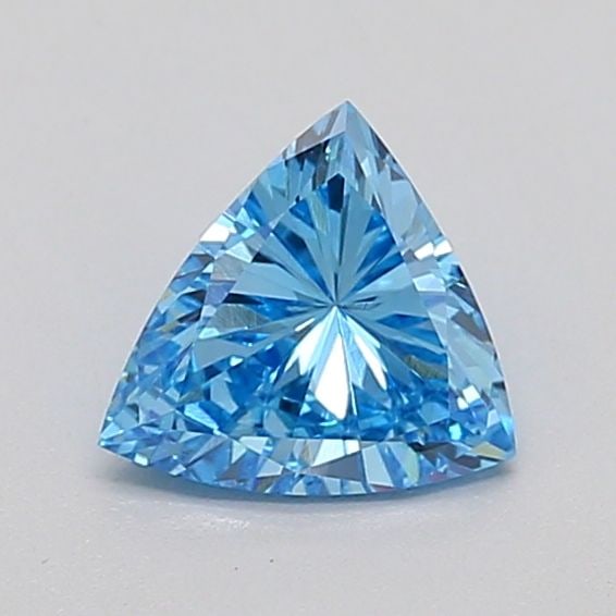 Loose Diamond - TRIANGULAR 0.59ct Fancy Vivid Blue VS1 (1 of 1)