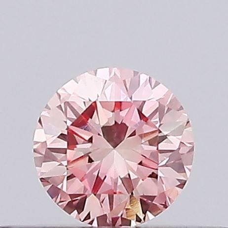 Loose Diamond - ROUND 0.2ct Fancy Vivid Pink VVS2 (1 of 1)