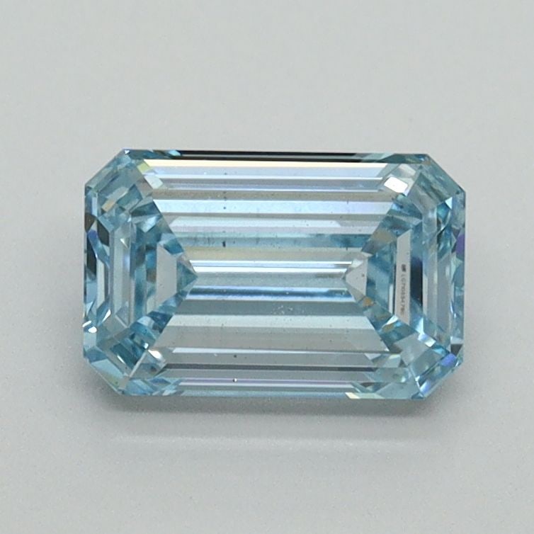 Loose Diamond - EMERALD 1.03ct Fancy Intense Blue VS2 (1 of 1)