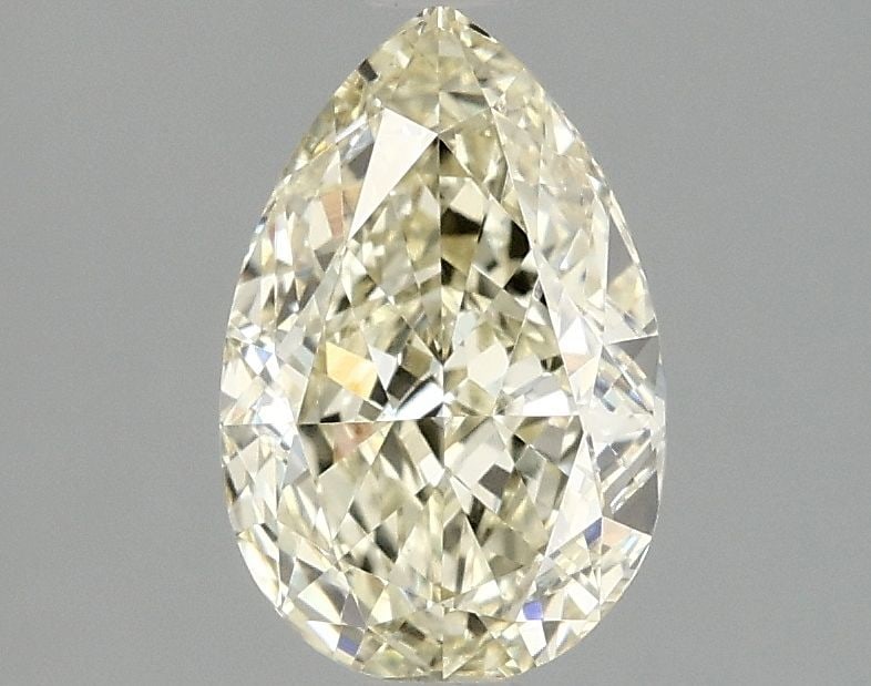 Loose Diamond - PEAR 1.57ct Fancy Yellow VS1: Loose Diamond - PEAR 1.57ct Fancy Yellow VS1 Source: This is a real non-mined Diamond that has been grown in a lab Shape: PEAR Carats: 1.57 Color: Fancy Yellow Certification: IGI Video: