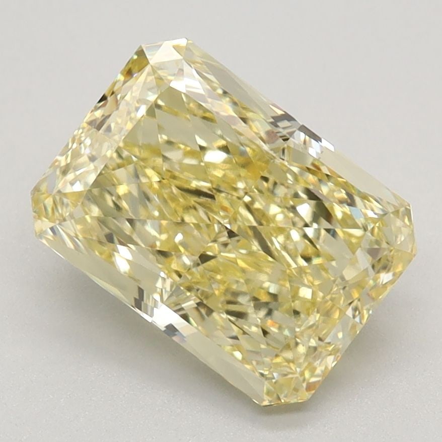 Loose Diamond - RADIANT 2.22ct Fancy Intense Yellow VS1: Loose Diamond - RADIANT 2.22ct Fancy Intense Yellow VS1 Source: This is a real non-mined Diamond that has been grown in a lab Shape: RADIANT Carats: 2.22 Color: Fancy Intense Yellow Certification: IGI