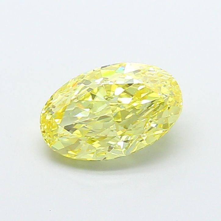 Loose Diamond - OVAL 3.08ct Fancy Intense Yellow VS1: Loose Diamond - OVAL 3.08ct Fancy Intense Yellow VS1 Source: This is a real non-mined Diamond that has been grown in a lab Shape: OVAL Carats: 3.08 Color: Fancy Intense Yellow Certification: IGI Video