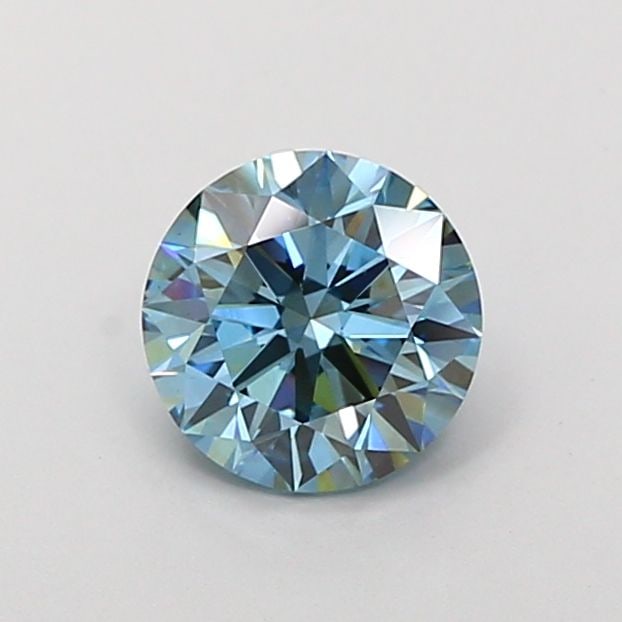 Loose Diamond - ROUND 2.02ct Fancy Vivid Blue VS1: Loose Diamond - ROUND 2.02ct Fancy Vivid Blue VS1 Source: This is a real non-mined Diamond that has been grown in a lab Shape: ROUND Carats: 2.02 Color: Fancy Vivid Blue Certification: IGI Video: