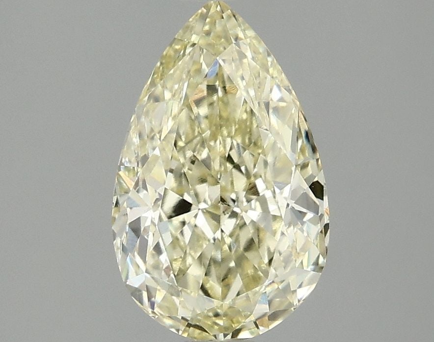 Loose Diamond - PEAR 2.1ct Fancy Yellow VS1: Loose Diamond - PEAR 2.1ct Fancy Yellow VS1 Source: This is a real non-mined Diamond that has been grown in a lab Shape: PEAR Carats: 2.1 Color: Fancy Yellow Certification: IGI Video: