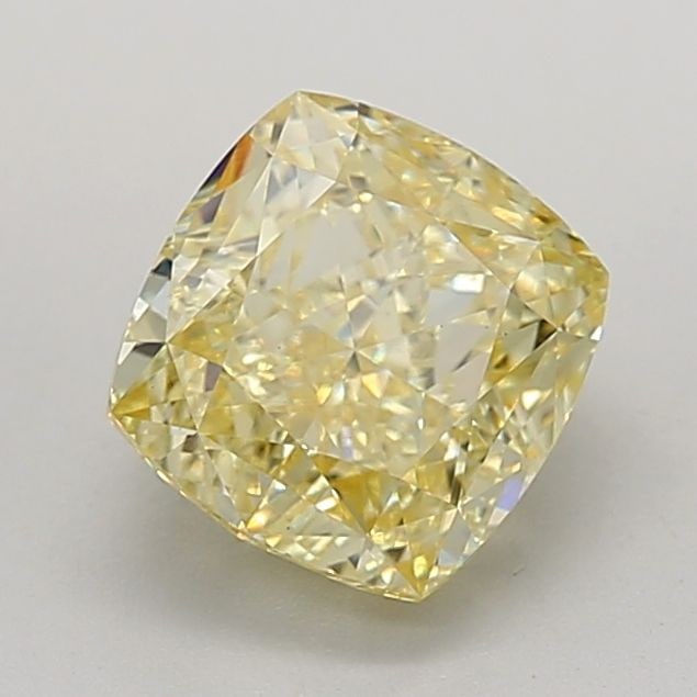 Loose Diamond - CUSHION MODIFIED 2.75ct Fancy Intense Yellow VS1: Loose Diamond - CUSHION MODIFIED 2.75ct Fancy Intense Yellow VS1 Source: This is a real non-mined Diamond that has been grown in a lab Shape: CUSHION MODIFIED Carats: 2.75 Color: Fancy Intense Yellow 