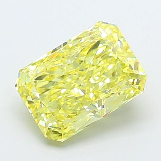 Loose Diamond - RADIANT 3.09ct Fancy Intense Yellow VS1: Loose Diamond - RADIANT 3.09ct Fancy Intense Yellow VS1 Source: This is a real non-mined Diamond that has been grown in a lab Shape: RADIANT Carats: 3.09 Color: Fancy Intense Yellow Certification: IGI