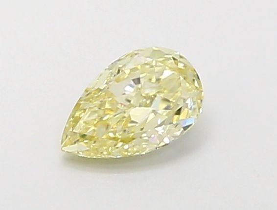 Loose Diamond - PEAR 0.38ct Fancy Yellow VS1: Loose Diamond - PEAR 0.38ct Fancy Yellow VS1 Source: This is a real non-mined Diamond that has been grown in a lab Shape: PEAR Carats: 0.38 Color: Fancy Yellow Certification: NONE Video: