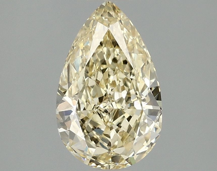 Loose Diamond - PEAR 1.59ct Fancy Intense Yellow VS1: Loose Diamond - PEAR 1.59ct Fancy Intense Yellow VS1 Source: This is a real non-mined Diamond that has been grown in a lab Shape: PEAR Carats: 1.59 Color: Fancy Intense Yellow Certification: IGI Video