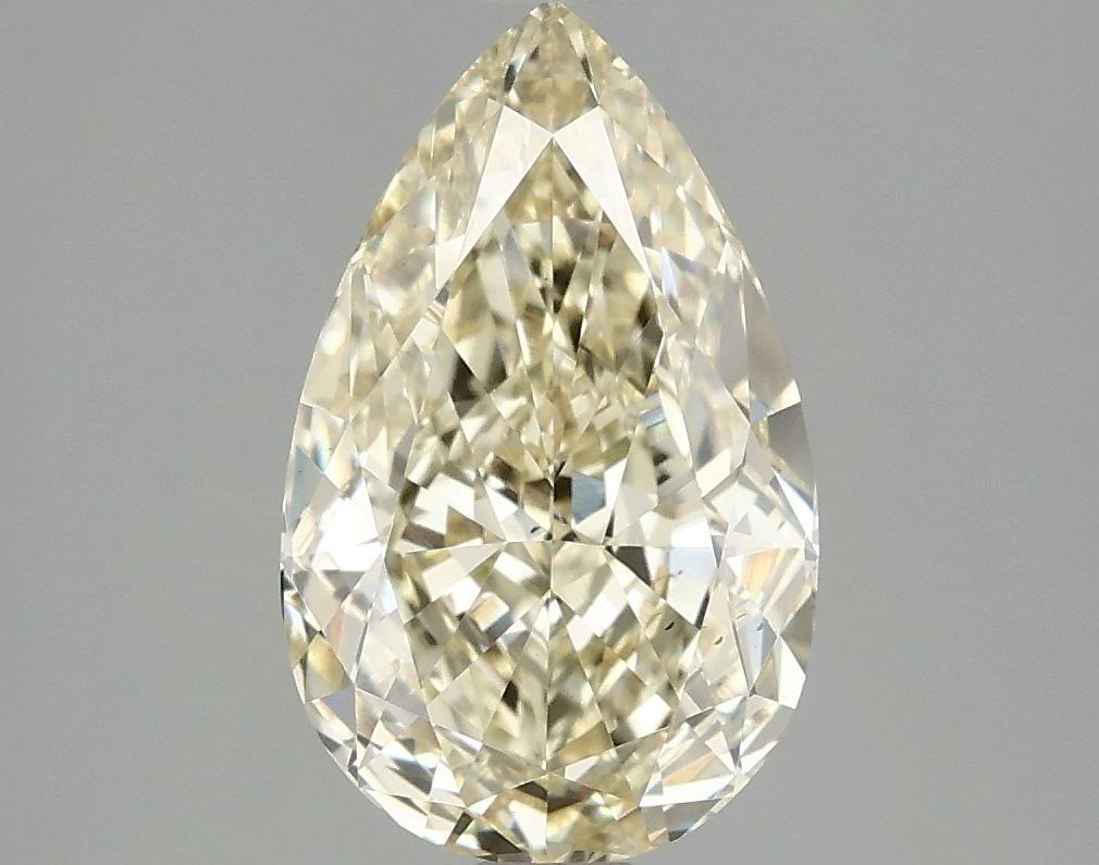 Loose Diamond - PEAR 3.07ct Fancy Intense Yellow VS2: Loose Diamond - PEAR 3.07ct Fancy Intense Yellow VS2 Source: This is a real non-mined Diamond that has been grown in a lab Shape: PEAR Carats: 3.07 Color: Fancy Intense Yellow Certification: IGI Video