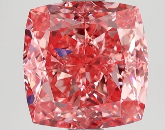 Loose Diamond - CUSHION MODIFIED 2.56ct Fancy Vivid Pink VVS2: Loose Diamond - CUSHION MODIFIED 2.56ct Fancy Vivid Pink VVS2 Source: This is a real non-mined Diamond that has been grown in a lab Shape: CUSHION MODIFIED Carats: 2.56 Color: Fancy Vivid Pink Certifi