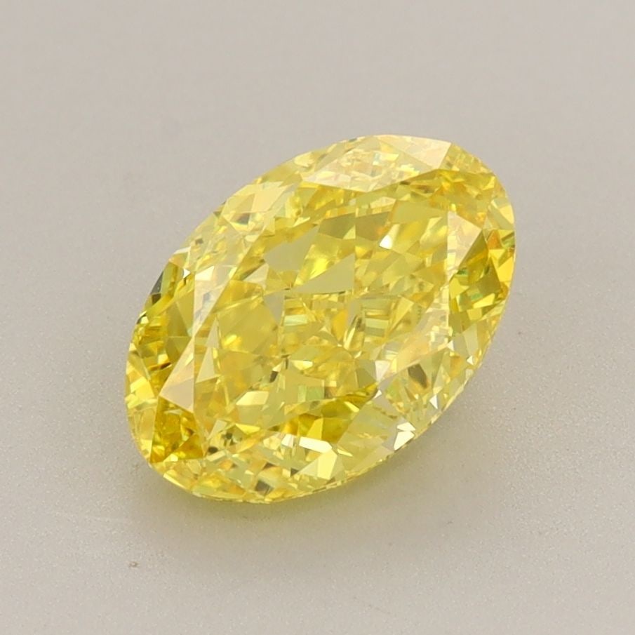 Loose Diamond - OVAL 1.84ct Fancy Vivid Yellow VVS2: Loose Diamond - OVAL 1.84ct Fancy Vivid Yellow VVS2 Source: This is a real non-mined Diamond that has been grown in a lab Shape: OVAL Carats: 1.84 Color: Fancy Vivid Yellow Certification: IGI Video: