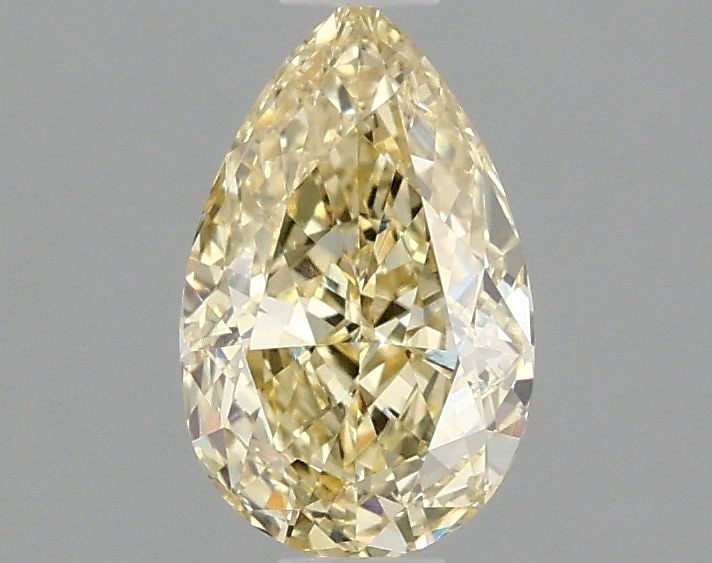 Loose Diamond - PEAR 1.08ct Fancy Intense Yellow VS1: Loose Diamond - PEAR 1.08ct Fancy Intense Yellow VS1 Source: This is a real non-mined Diamond that has been grown in a lab Shape: PEAR Carats: 1.08 Color: Fancy Intense Yellow Certification: IGI Video