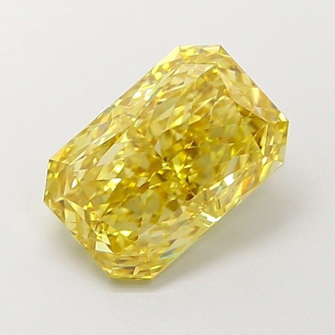 Loose Diamond - RADIANT 2.05ct Fancy Intense Yellow VVS2: Loose Diamond - RADIANT 2.05ct Fancy Intense Yellow VVS2 Source: This is a real non-mined Diamond that has been grown in a lab Shape: RADIANT Carats: 2.05 Color: Fancy Intense Yellow Certification: IG