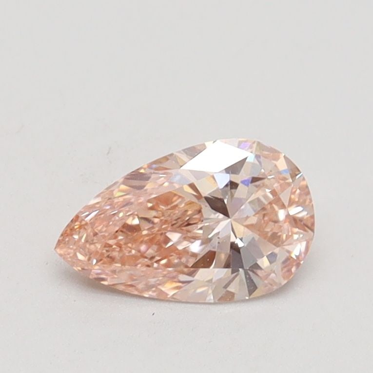 Loose Diamond - PEAR 0.53ct Fancy Pink VS2: Loose Diamond - PEAR 0.53ct Fancy Pink VS2 Source: This is a real non-mined Diamond that has been grown in a lab Shape: PEAR Carats: 0.53 Color: Fancy Pink Certification: IGI Video: