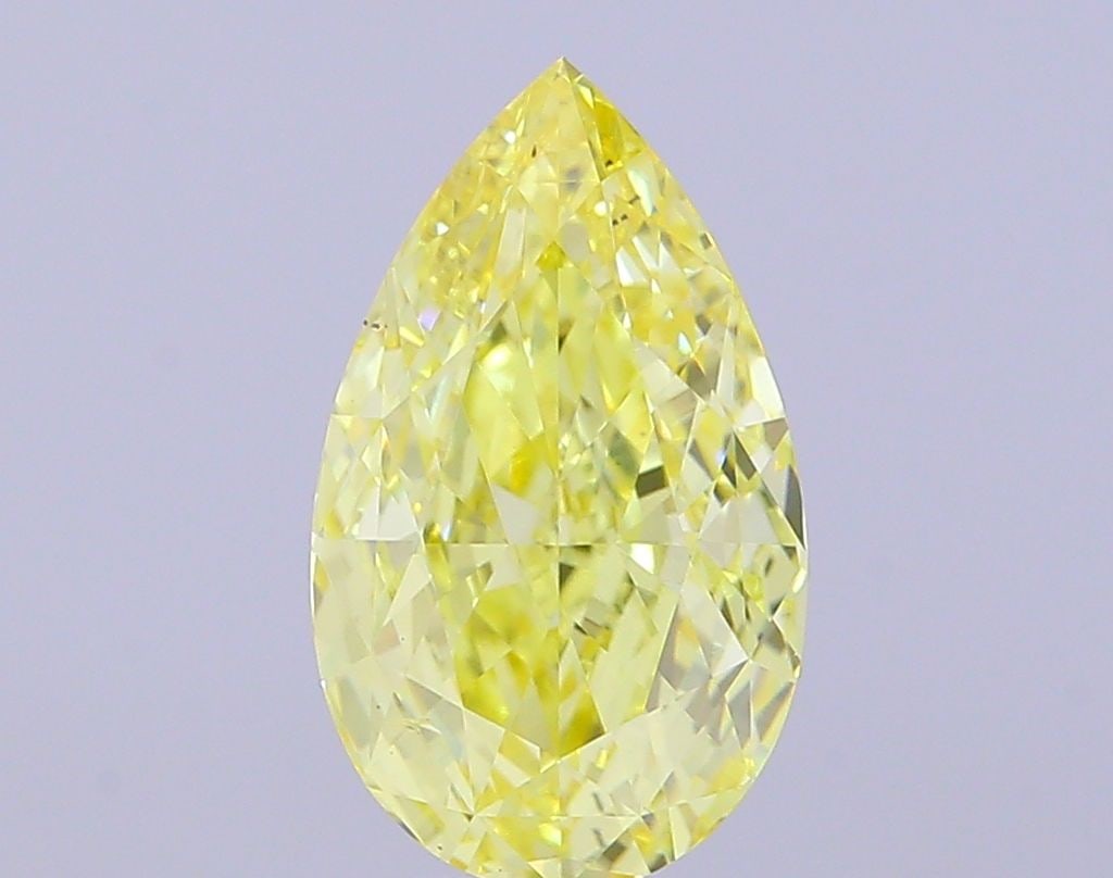 Loose Diamond - PEAR 3.02ct Fancy Intense Yellow VS2: Loose Diamond - PEAR 3.02ct Fancy Intense Yellow VS2 Source: This is a real non-mined Diamond that has been grown in a lab Shape: PEAR Carats: 3.02 Color: Fancy Intense Yellow Certification: IGI Video