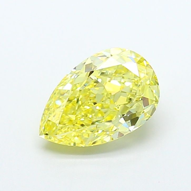 Loose Diamond - PEAR 3.07ct Fancy Intense Yellow VVS2: Loose Diamond - PEAR 3.07ct Fancy Intense Yellow VVS2 Source: This is a real non-mined Diamond that has been grown in a lab Shape: PEAR Carats: 3.07 Color: Fancy Intense Yellow Certification: IGI Vide