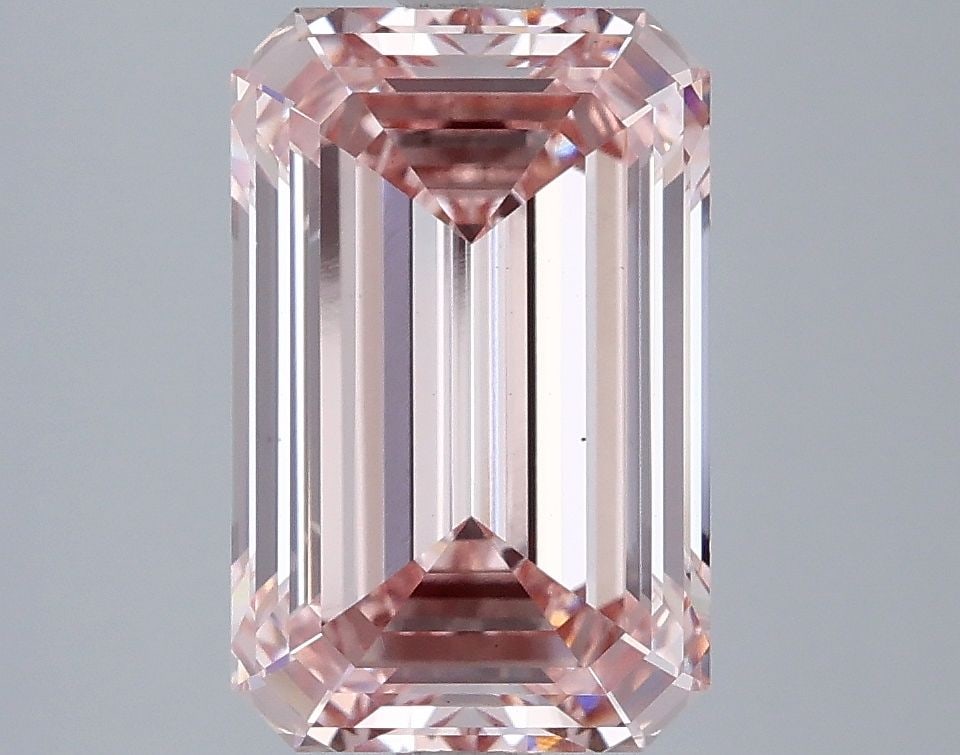 Loose Diamond - EMERALD 3.56ct Fancy Intense Pink VS1: Loose Diamond - EMERALD 3.56ct Fancy Intense Pink VS1 Source: This is a real non-mined Diamond that has been grown in a lab Shape: EMERALD Carats: 3.56 Color: Fancy Intense Pink Certification: IGI Vid