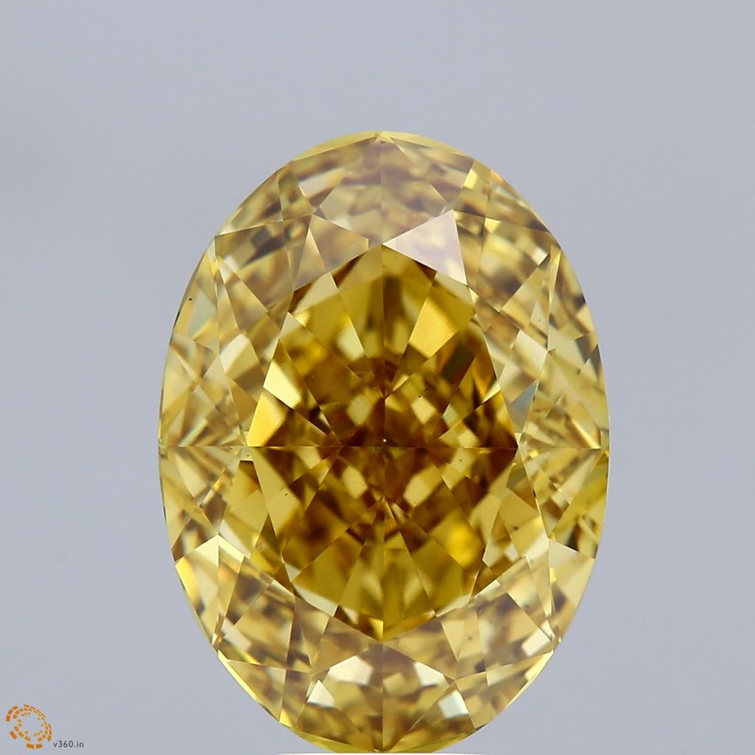 Loose Diamond - OVAL 10.07ct Fancy Vivid Yellow VS1: Loose Diamond - OVAL 10.07ct Fancy Vivid Yellow VS1 Source: This is a real non-mined Diamond that has been grown in a lab Shape: OVAL Carats: 10.07 Color: Fancy Vivid Yellow Certification: IGI Video: